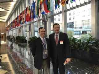 James M. Donovan with Jim Thompson, Director for Innovation, US State Department